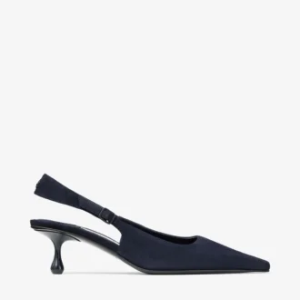 Amel 50 Marine Wildleder-Slingbacks