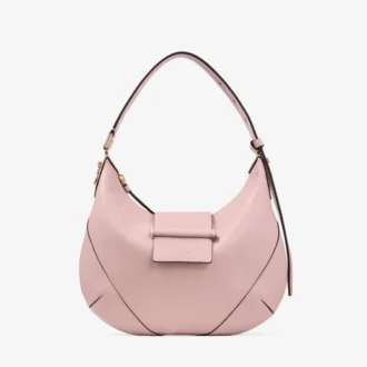 Bar Hobo Small Rose Biker-Leder-Umhängetasche