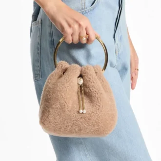 Bon Bon Toffee Beuteltasche mit Metallgriff