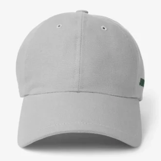 Cap 85 Graue und britisch-grüne Baseballkappe aus Baumwolle mit jimmy choo-Logo