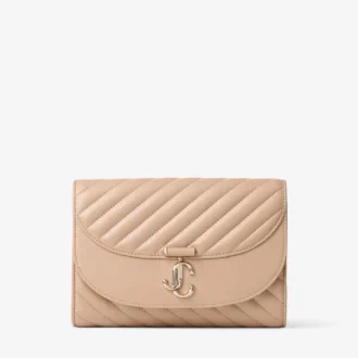 Curve Clutch – Clutch aus gestepptem Chai-Bikerleder