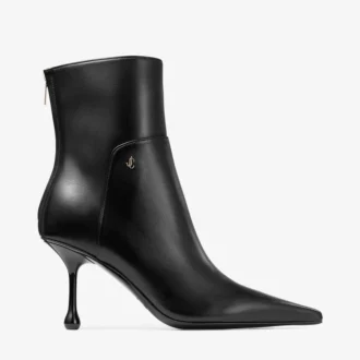 Cycas Stiefeletten 80 Schwarze Stiefeletten aus Nappaleder