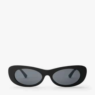 Danny Schwarze ovale Sonnenbrille