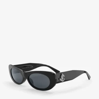 Danny Schwarze ovale Sonnenbrille