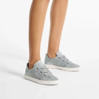 Diamond Light Flex F Dove Denim-Wildleder-Mix Low-Top-Sneaker