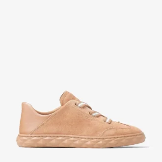 Diamond Light Flex F Toffee – Low-Top-Sneaker aus Wildleder- und Ledermix