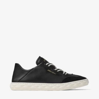 Diamond Light Flex F Turnschuhe aus schwarzem Leder