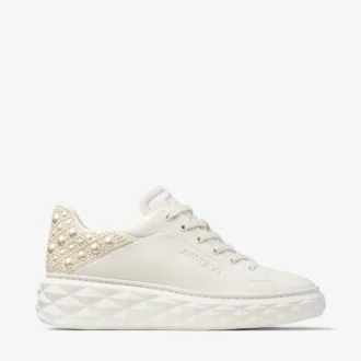 Diamond Maxi F II Latte Nappaleder-Sneaker