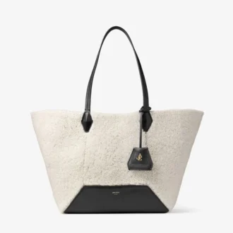 Diamond Tote Medium – Tote-Tasche aus naturbelassenem Lammfell