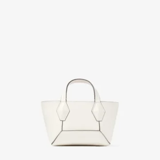 Diamond Tote Mini Latte Mini-Tasche aus Leder