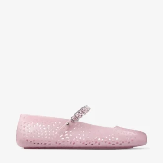 Die Jelly Cotton Candy Jelly Ballerinas mit Kristallverzierung
