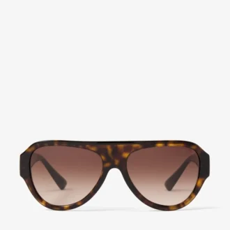 Eira Brown Havana Pilotenbrille