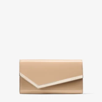 Emmie Chai Clutch aus Lackleder