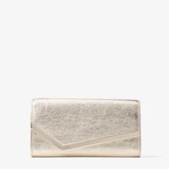 Emmie Clutch aus „Platinum Ice Brilliance“-Stoff
