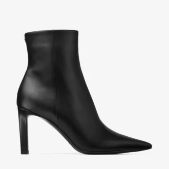 Frankie Stiefeletten 85 Schwarze Stiefeletten aus Kalbsleder