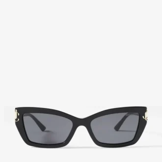 Isla Schwarze Cat-Eye-Sonnenbrille