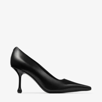 Ixia 80 Pumps aus schwarzem Nappaleder