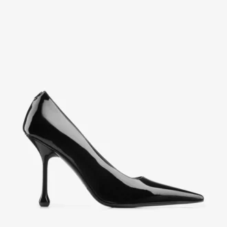 Ixia 95 Pumps aus schwarzem Lackleder