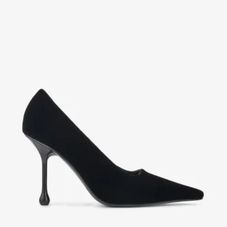 Ixia 95 Pumps aus schwarzem Samt