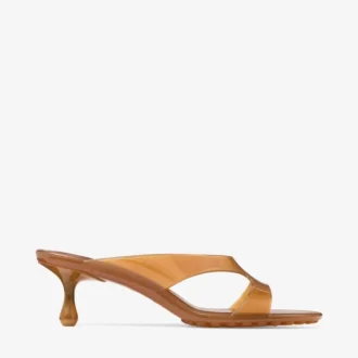 Jelly Drop 50 Sandalen aus bernsteinfarbenem Jelly