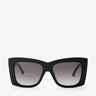 Juliana Schwarze quadratische Sonnenbrille