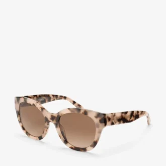 Kati Pink Havana Runde Sonnenbrille