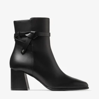 Lawton Stiefelette 65 Stiefelette aus schwarzem Kalbsleder