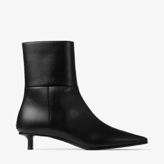 Lory Ankle Boot 35 Schwarze Stiefeletten aus Kalbsleder