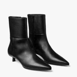 Lory Ankle Boot 35 Schwarze Stiefeletten aus Kalbsleder