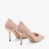 Love Mesh 85 Macaron Satin Pumps mit gerafftem Tüll