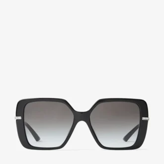 Pati Schwarze quadratische Sonnenbrille
