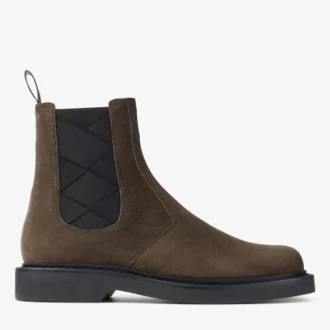Reggie Chelsea-Stiefel Chelsea-Stiefel aus umbrafarbenem Veloursleder