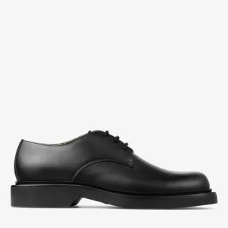 Rowan Derby – Schwarze Loafer aus Box-Kalbsleder
