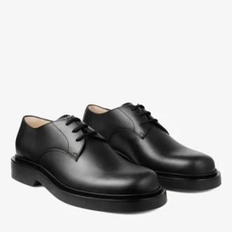 Rowan Derby – Schwarze Loafer aus Box-Kalbsleder