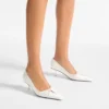 Scarlett 50 Pumps aus Latte-Nappaleder