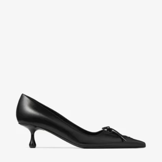 Scarlett 50 Pumps aus schwarzem Nappaleder