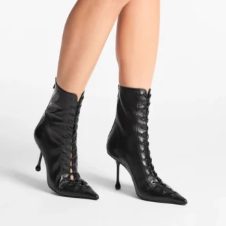 Scarlett Stiefeletten 95 Stiefel aus schwarzem Nappaleder
