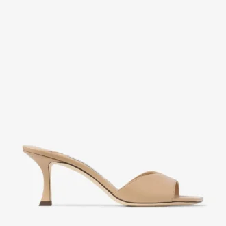 Skye 70 Mule-Sandalen aus Chai-Kalbsleder