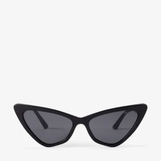 Sol Schwarze Cat-Eye-Sonnenbrille
