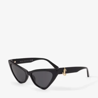 Sol Schwarze Cat-Eye-Sonnenbrille
