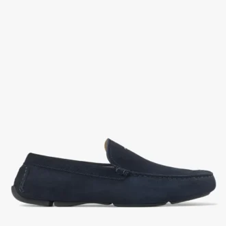 Stanly Driver Navy aus umgekehrtem Wildleder