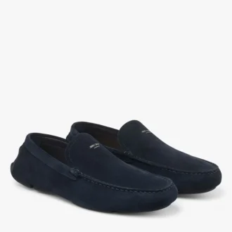 Stanly Driver Navy aus umgekehrtem Wildleder
