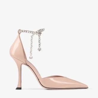 Stevie 100 Macaron Pumps aus Lackleder