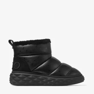 Xan Stiefel aus schwarzem Nappaleder